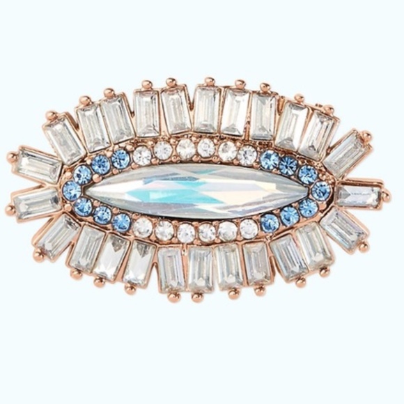 NWT Stella & Dot - Keep Collective royal blue/light blue leather band with charm - Picture 5 of 6